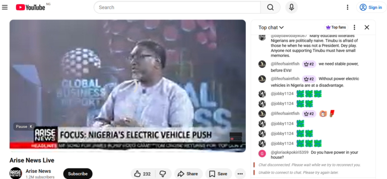 SGX Mobility GM Femi Oyefodunrin Featured on ARISE TV: Driving EV Adoption and the Future of Electric Mobility in Nigeria